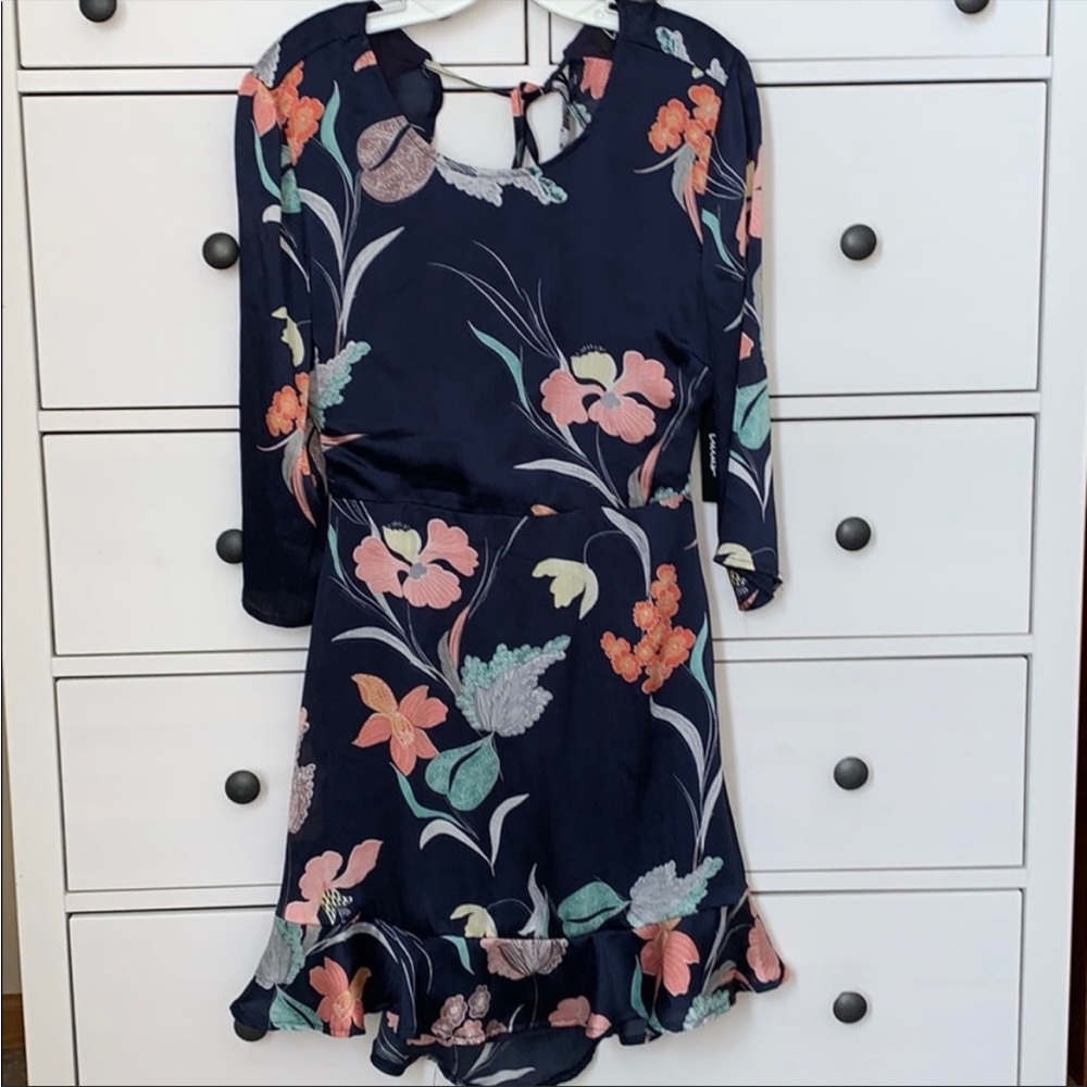 Backless floral Lulu dress